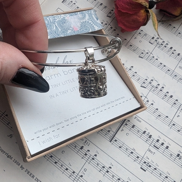 Silver Charm Bangle by - Picture 3 of 8